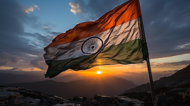 Die indische Flagge