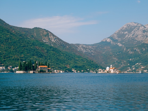 Die Insel Gospa od Skrpjela Kotor Bay Montenegro