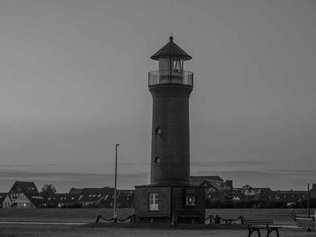 die Insel Juist in der deutschen Nordsee