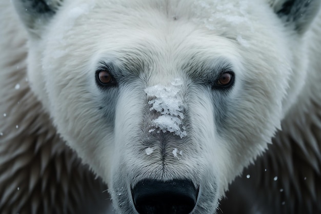 Die Intensität der Polarbären ist auffallend