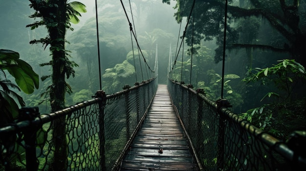 Die Jungle Canopy Bridge