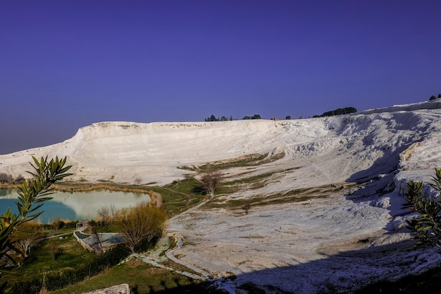 Die Kalk-Travertine in Pamukkale