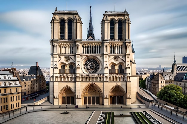 Die Kathedrale Notre Dame befindet sich in Paris.