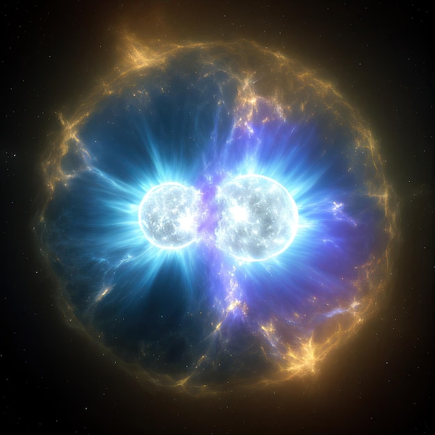 Die KI erzeugte durch die Verschmelzung zweier Neutronensterne eine perfekte Kugel.