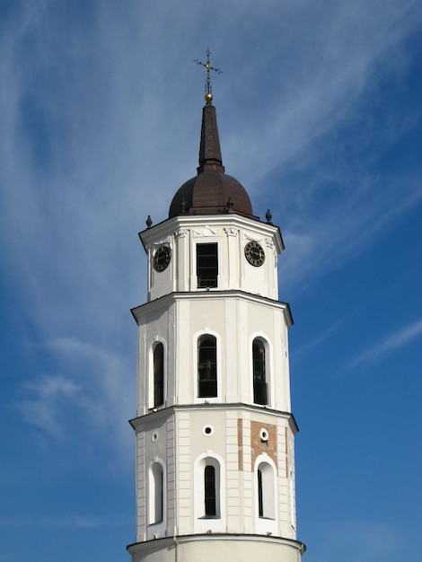 Die Kirche in der Stadt Vilnius Litauen