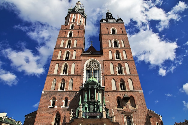 Die Kirche in Krakau Polen