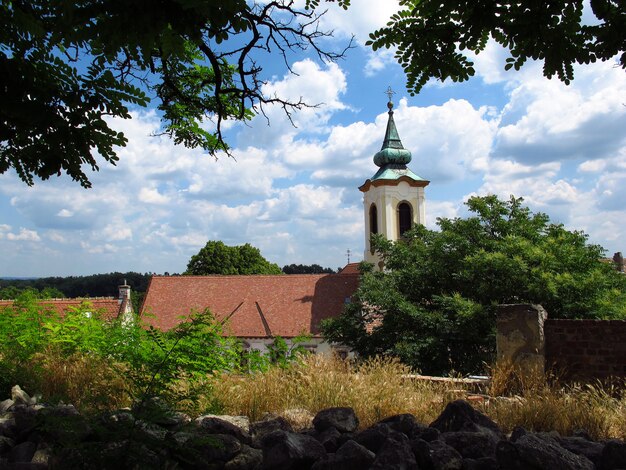 Die Kirche in Szentendre-Stadt in Ungarn-Land