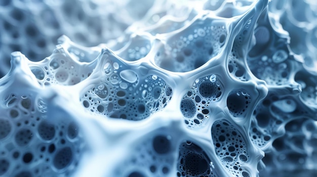 Die komplexe Architektur der Knochenzellen bei einer regenerierenden Fraktur