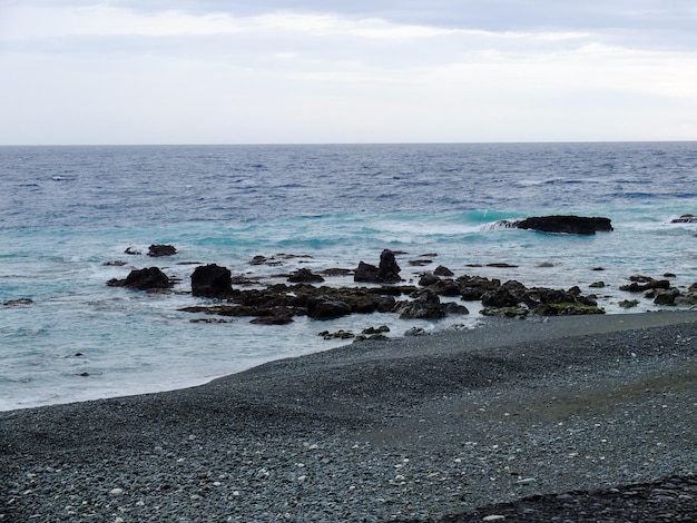 Die Küste von Lanyu, Taiwan