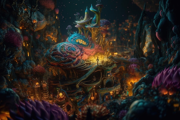 Die Kunst der Unterwasserwelt
