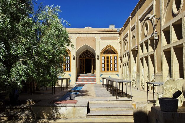 Die Kuppel des Imam Zadeh Jafar Mausoleum Spiegelmoschee Yazd Iran