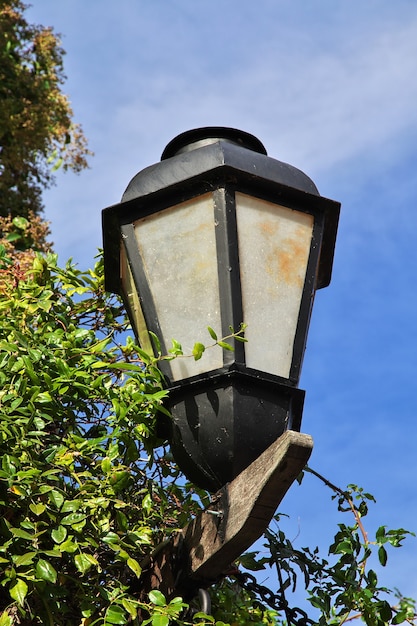 Die Lampe in Colonia del Sacramento, Uruguay