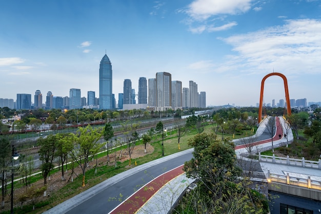 Die Landschaft der antiken Stadt Shaoxing, Zhejiang