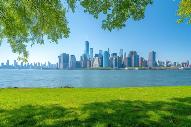 Die legendäre Skyline von New York City