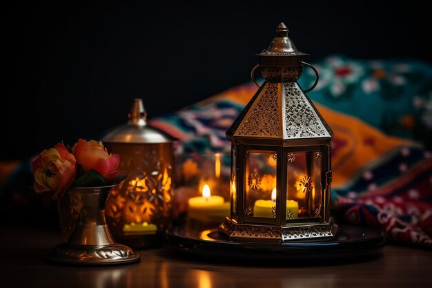 Die leuchtenden Spiegelungen der Ramadanabende