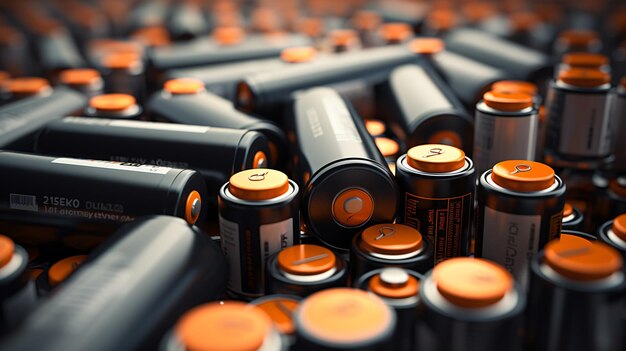 Foto die lithium-ionen-batterie zeichnet sich unter anderem