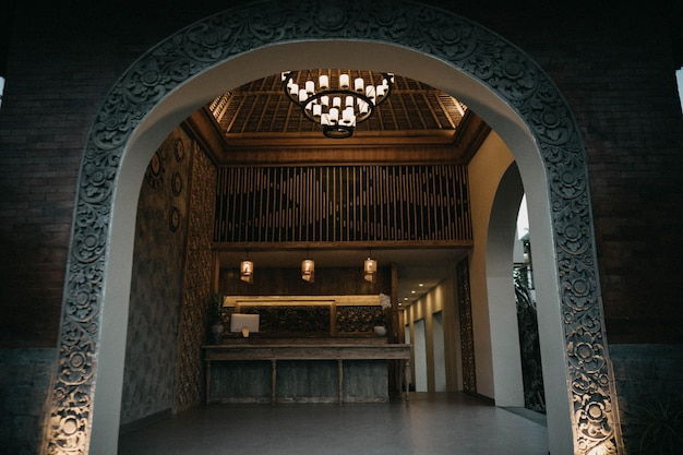 Die Lobby des Bali Resorts