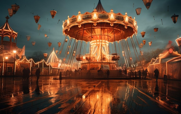 Die magische Fahrt auf dem Riesenrad von Valentin