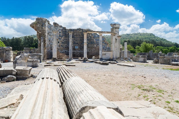 Die Marienkirche (die Ratskirche) in der antiken Stadt Ephesus in Selcuk, Türkei