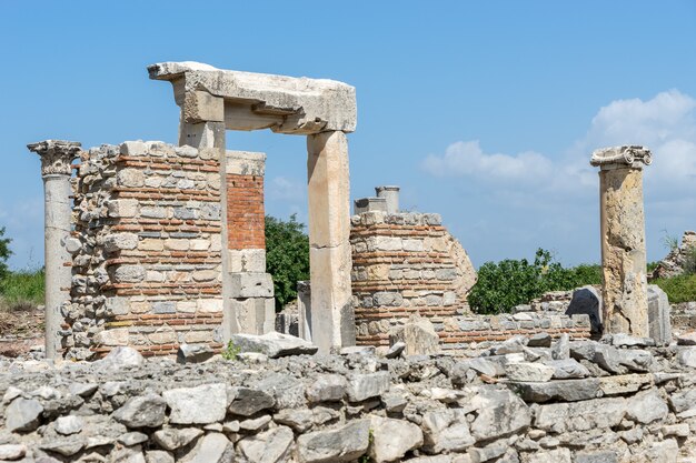 Die Marienkirche (die Ratskirche) in der antiken Stadt Ephesus in Selcuk, Türkei