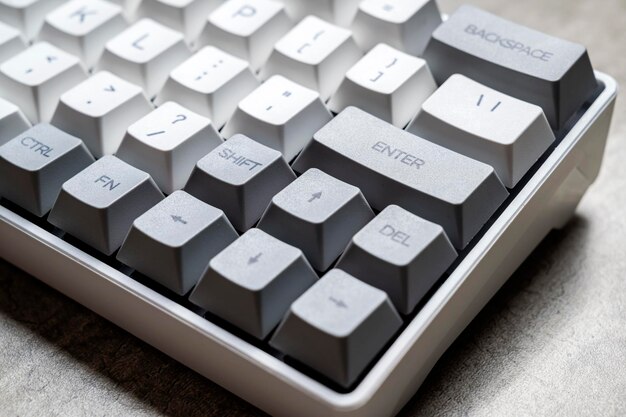 Foto die mechanische tastatur