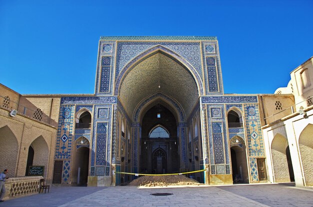 Foto die moschee in der stadt yazd, iran