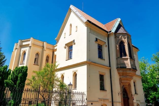 Die neue Propstei-Residenz der Karlsbader Universität in der Festung Vysehrad Prag