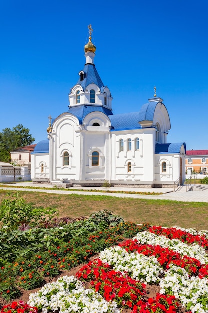 Die Odigitrievsky-Kathedrale (Kathedrale Unserer Lieben Frau von Smolensk) ist eine russisch-orthodoxe Kathedrale in der alten Innenstadt von Ulan Ude, Russland
