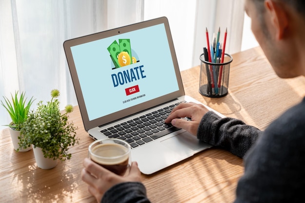 Die Online-Spendenplattform bietet ein modernes Geldsendesystem