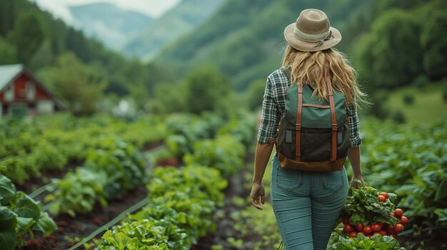 Foto die polyculture slow food-bewegung entdeckt tapeten