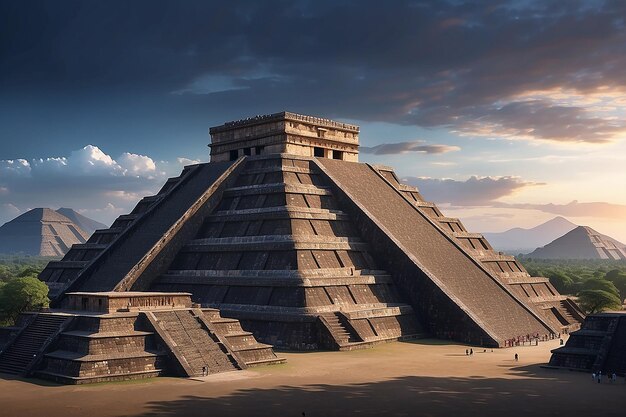 Die Pyramiden von Teotihuacan