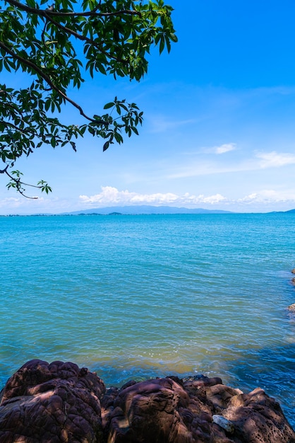 Die rosa Küste oder Lan Him Chomphu bei Chanthaburi in Thailand