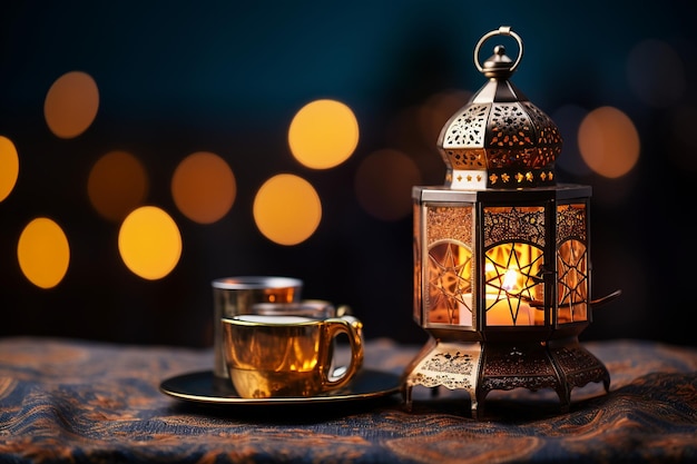 Die Ruhe des Ramadan Mubarak