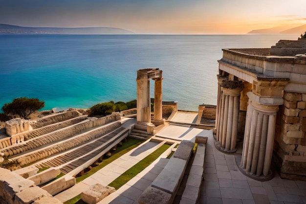 Die Ruinen der antiken Stadt Ephesus