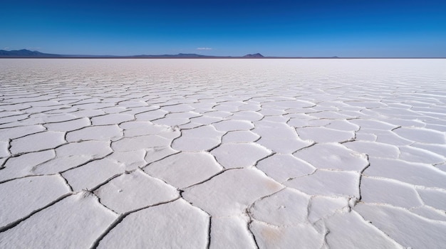 Die Salinen des Salar de Uyuni