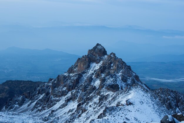 Die schöne Aussicht auf den Pico de Orizaba