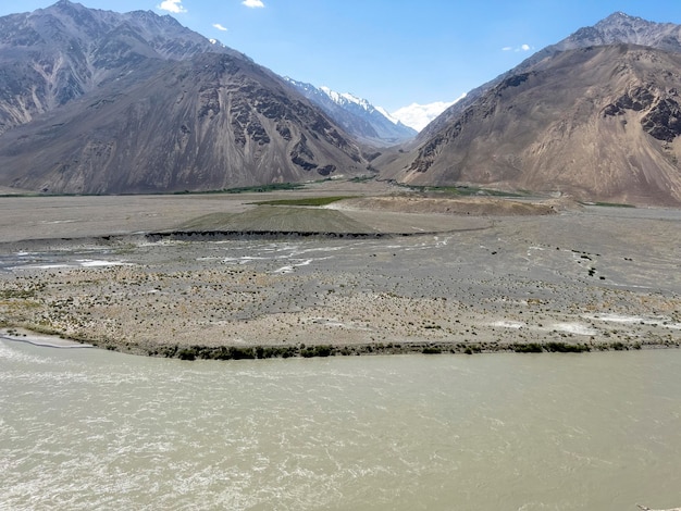 Die schöne Aussicht über Afghanistan