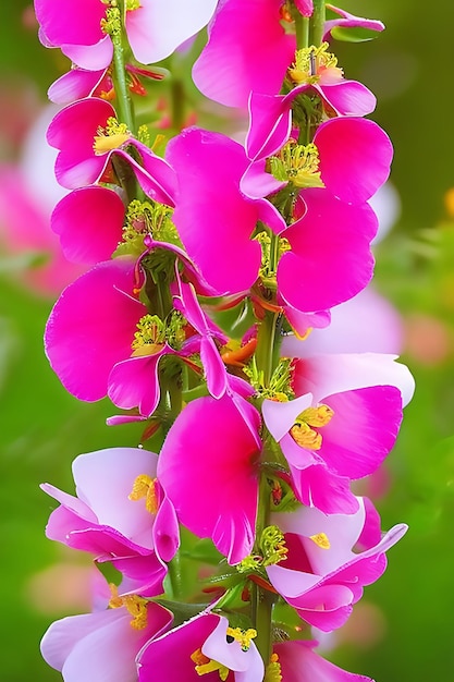 Die schöne Blume Antirrhinum majus Snapdragon Blume in dieser Welt