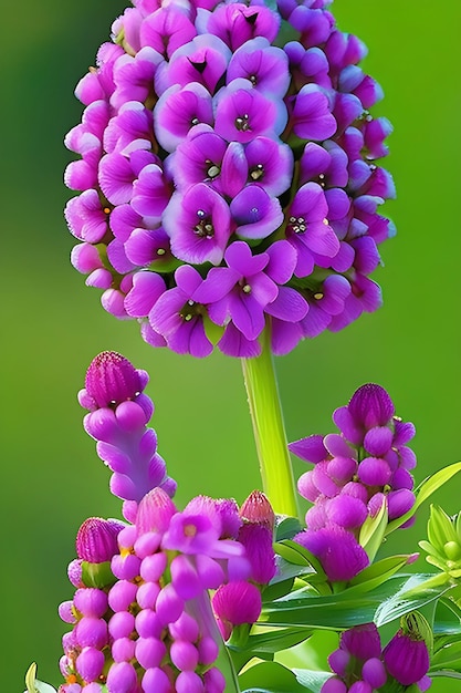 Die schöne Blume Asclepias syriaca