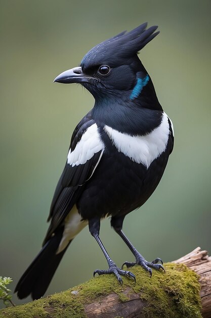 Die schöne eurasische Magpie