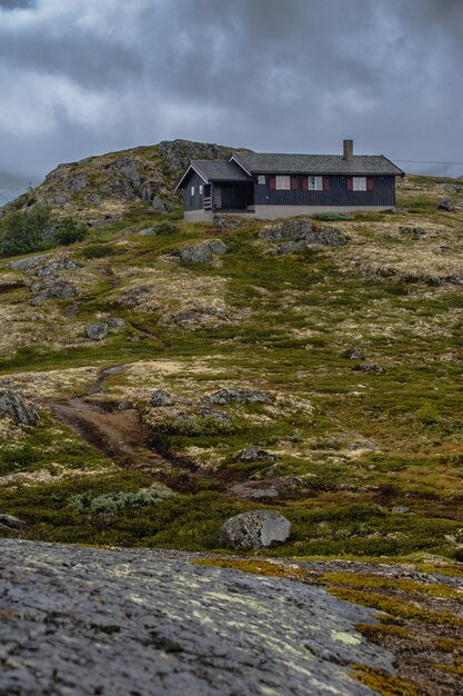 Die schöne Landschaft Norwegens im Sommer 2014