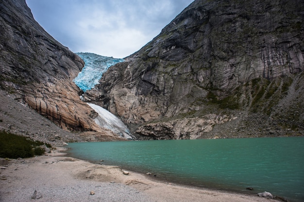 Die schöne Landschaft Norwegens im Sommer 2014