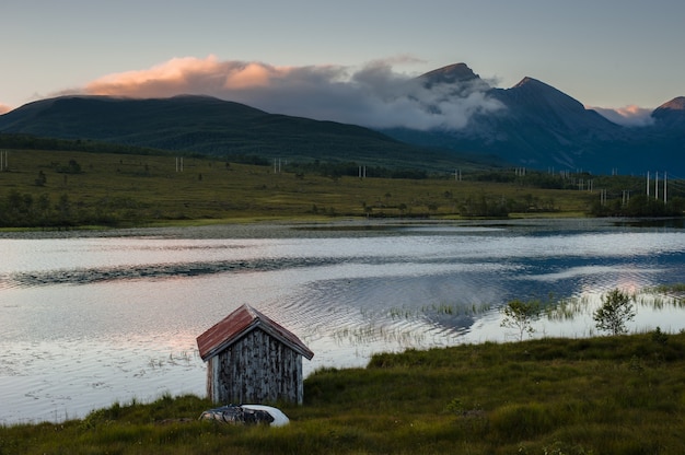 Die schöne Landschaft Norwegens im Sommer 2014