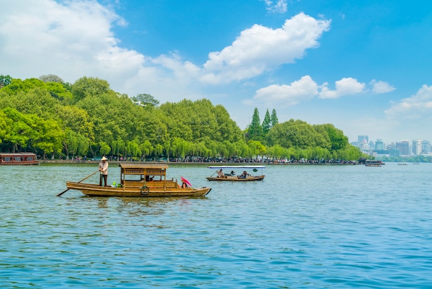 Die schöne Landschaft von Hangzhou, Westsee