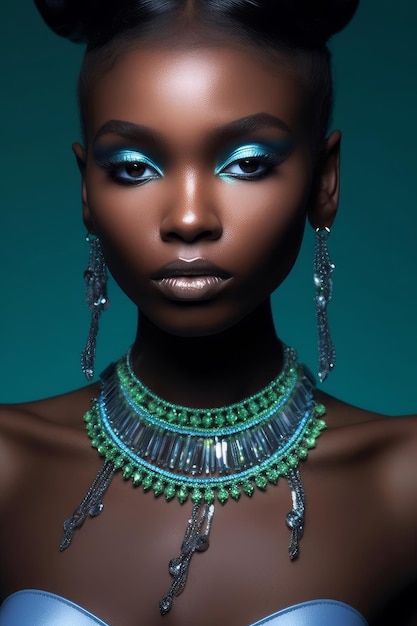 Die Schönheit der schwarzen Frau