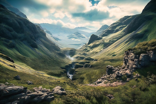 Die schroffen und abgelegenen Landschaften der schottischen Highlands bieten einen wilden und ungezähmten Hintergrund für Sommerreisen mit hoch aufragenden Bergen, ausgedehnten Mooren und einem reichen kulturellen Erbe