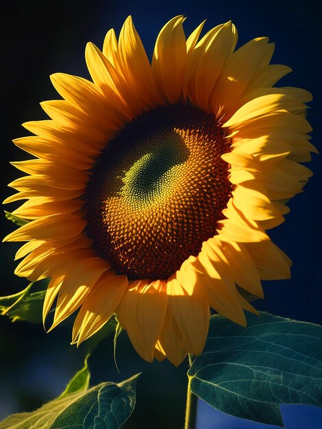 Foto die sonnenblume ist die staatsblume des us-staates.