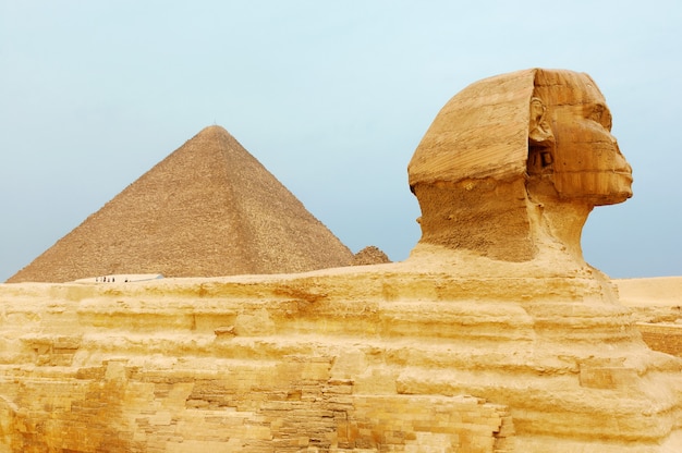 Die Sphinx und Pyramiden in Ägypten