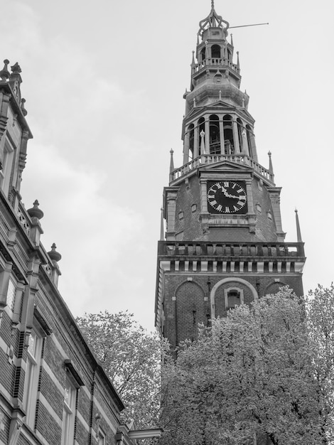 Foto die stadt amsterdam in den niederlanden