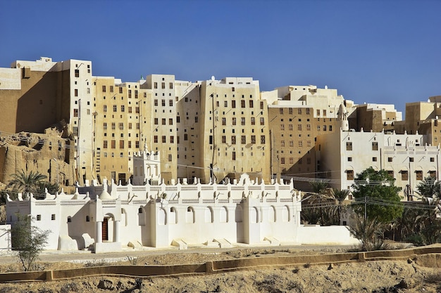 Die Stadt der mittelalterlichen Wolkenkratzer Shibam Wadi Hadramaut Jemen